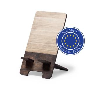 Drewniany stojak na telefon, składany - V0909-00