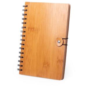 Bambusowy notatnik ok. A5 - V2968-16