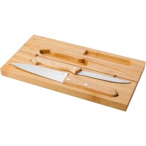 Bambusowy zestaw noży - V4893-17