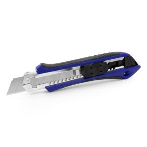 Nóż do tapet z mechanizmem zabezpieczającym, zapasowe ostrza w komplecie | Sutton - V7237-04