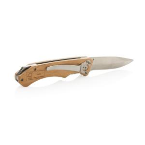 Drewniany nóż składany, scyzoryk - P414.059