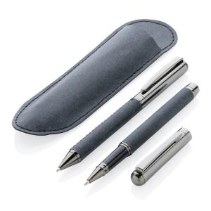 Zestaw piśmienny, długopis i pióro kulkowe - P611.052