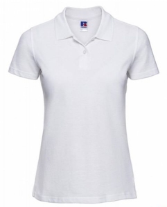 502.00 Koszulka Polo damska Russell Piqué R-569F-0 biała