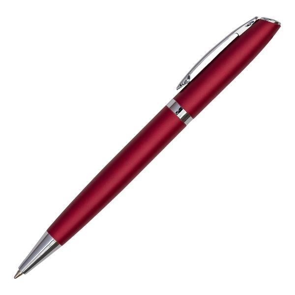 Długopis aluminiowy Trail, bordowy-1639770