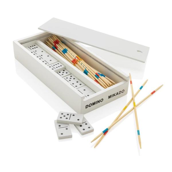 Zestaw gier, mikado i domino - P940.153-1464719