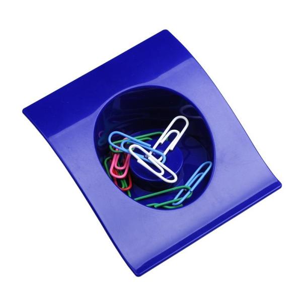 Pojemnik na spinacze Clip-It, niebieski-1635294
