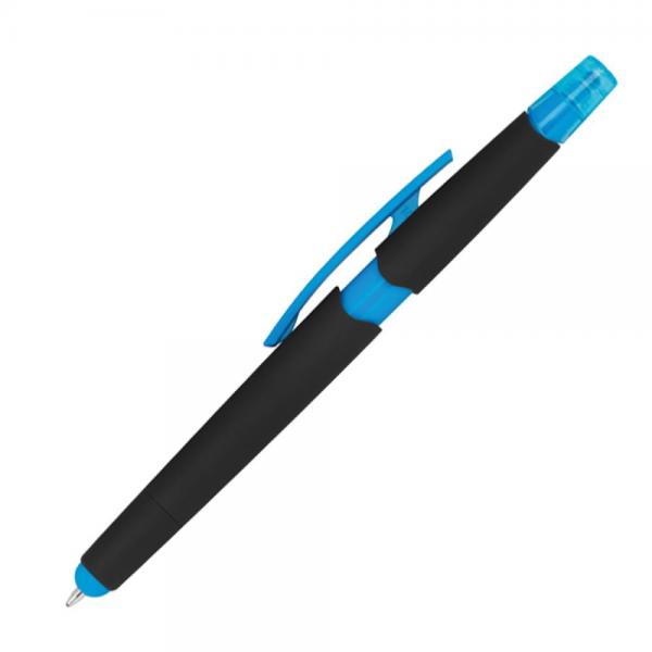 Długopis plastikowy do ekranów dotykowych z zakreślaczem 1096524-167217