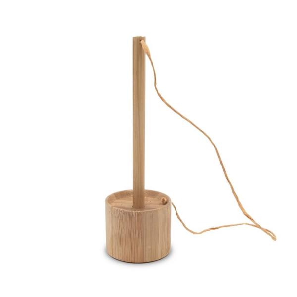 Bambusowy długopis ze stojakiem B'RIGHT | Lavina - V9344-17-1460751