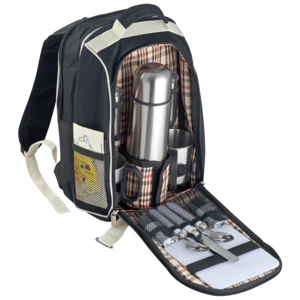 Plecak piknikowy z torbą chłodzącą, na 2 osoby-1835707