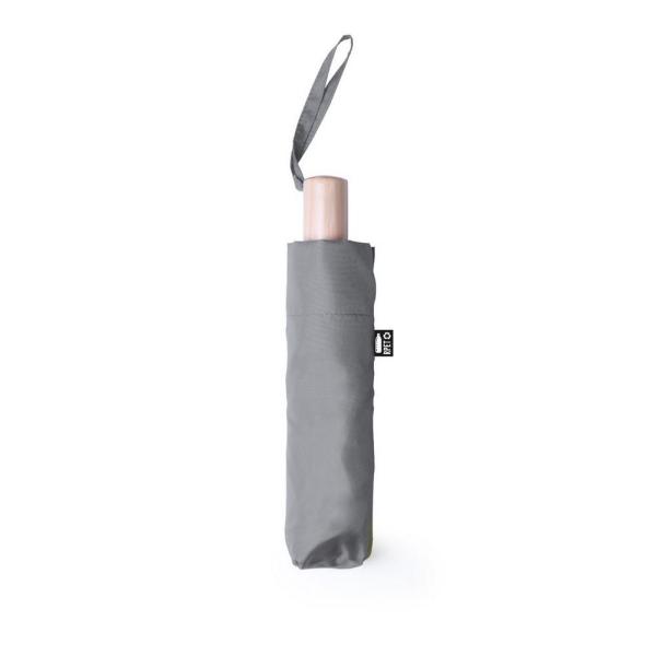 Wiatroodporny parasol manualny RPET, składany - V0762-19-1497329