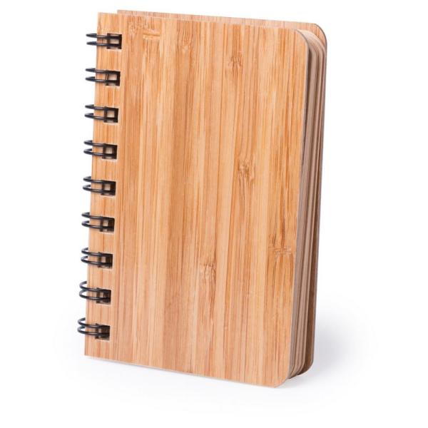 Bambusowy notatnik ok. A6 - V2967-16-1450377