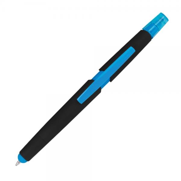 Długopis plastikowy do ekranów dotykowych z zakreślaczem 1096524-167218