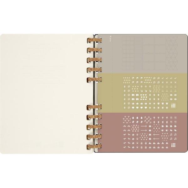 Spiralny kalendarz MOLESKINE Solar - VM590-03/2023-1461101