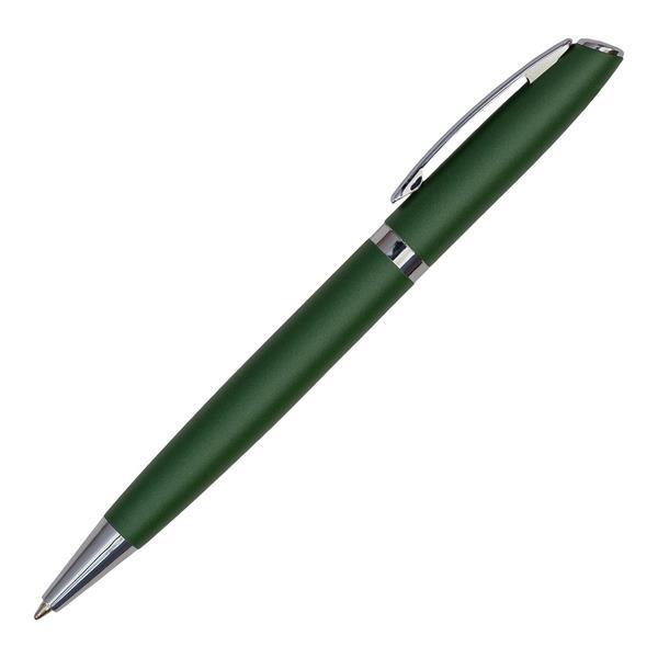 Długopis aluminiowy Trail, ciemnozielony-1639773