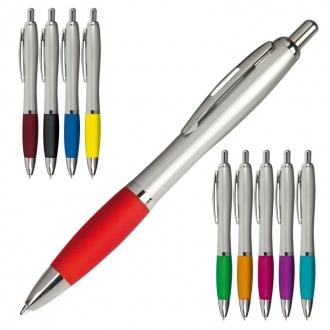 Długopis plastikowy, gumowany-1186485