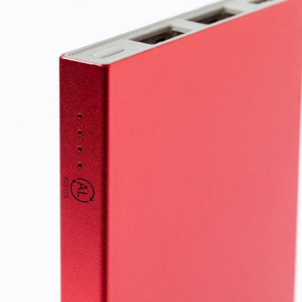 Power bank 4000 mAh z aluminium z recyklingu - V1144-05-1497470