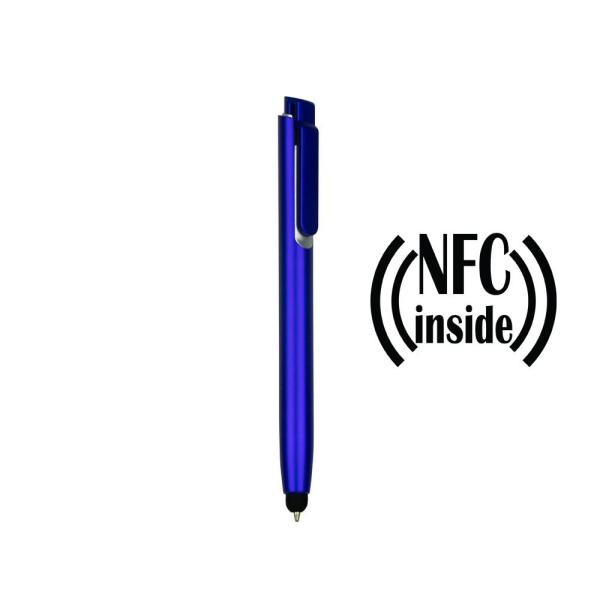 Długopis z chipem NFC, touch pen | Henrietta - V9343-04-1485650