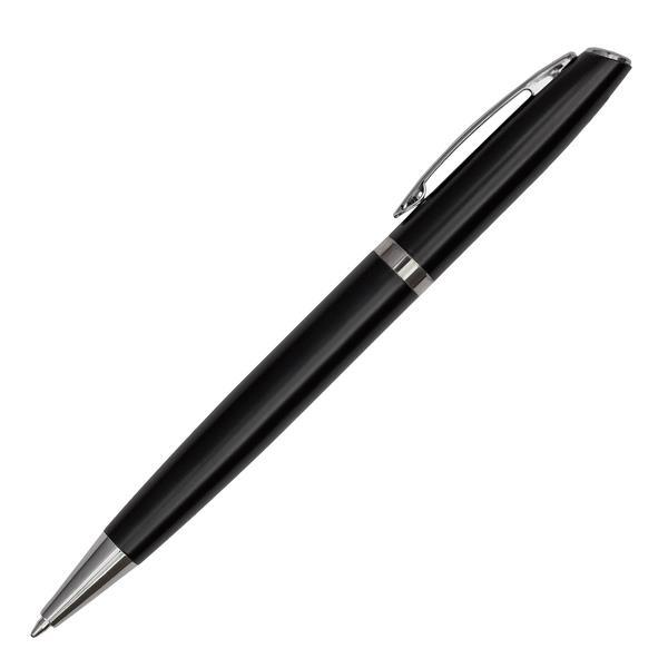 Długopis aluminiowy Trail, czarny-1639762