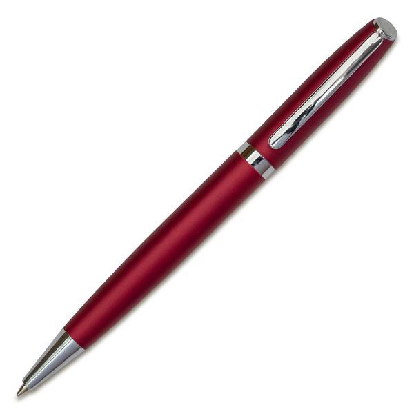 Długopis aluminiowy Trail, bordowy-1639769