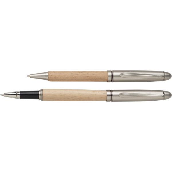 Zestaw piśmienny, długopis i pióro kulkowe - V0069-16-1462993