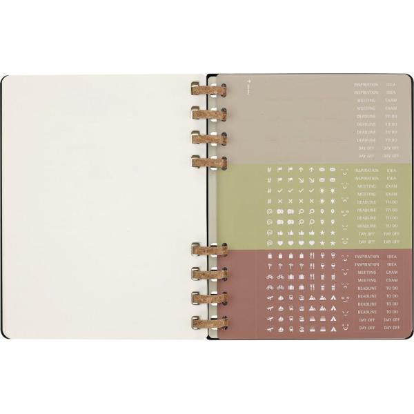 Spiralny kalendarz MOLESKINE Solar - VM490-03/2023-1461082