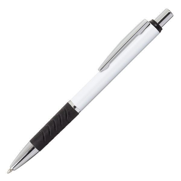 Długopis Andante, biały/czarny-1635358