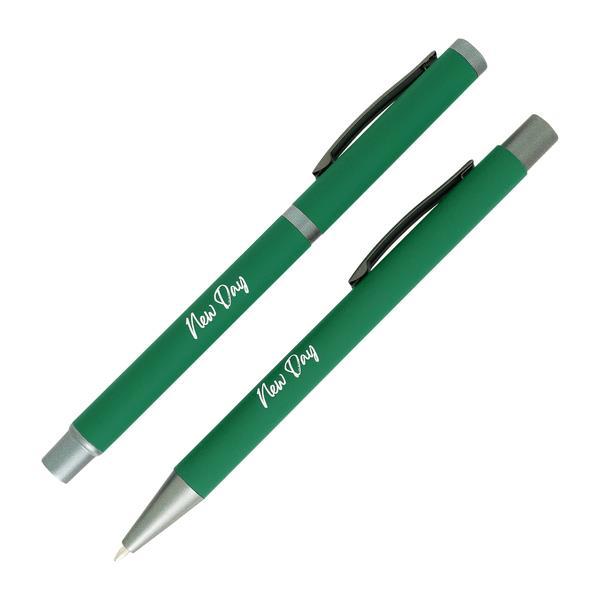 Zestaw piśmienniczy Jetmore, zielony-1639080