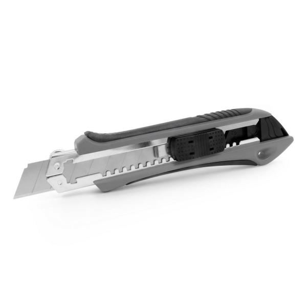 Nóż do tapet z mechanizmem zabezpieczającym, zapasowe ostrza w komplecie | Sutton - V7237-19-1488541