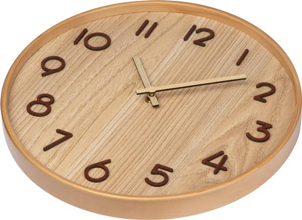 Zegar ścienny drewniany-1195287