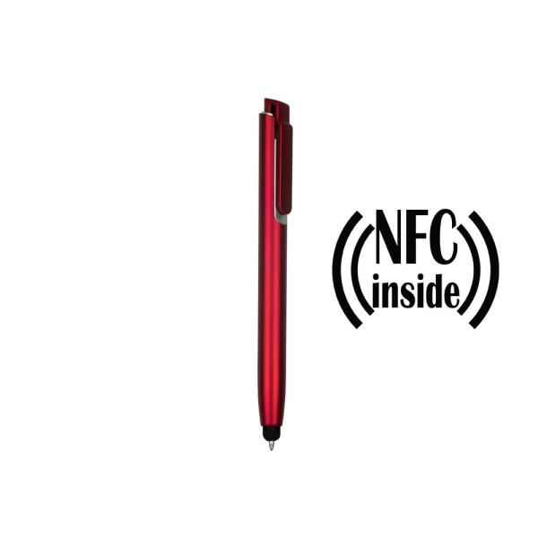 Długopis z chipem NFC, touch pen | Henrietta - V9343-05-1485656