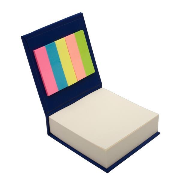 Blok z karteczkami, niebieski-1636142