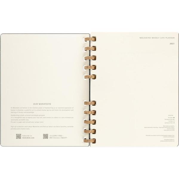 Spiralny kalendarz MOLESKINE Solar - VM590-03/2023-1461090