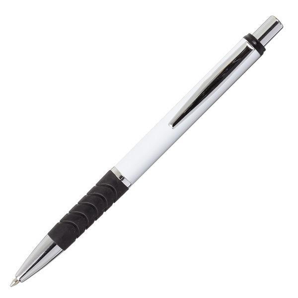 Długopis Andante, biały/czarny-1635359