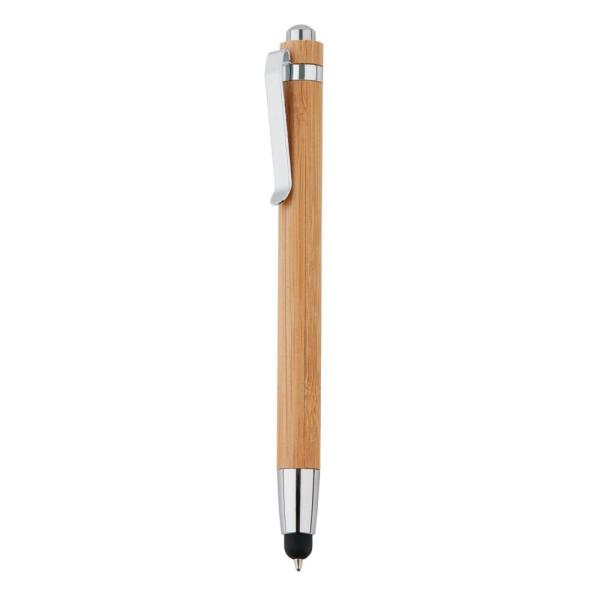 Bambusowy długopis, touch pen - P610.509-1442478