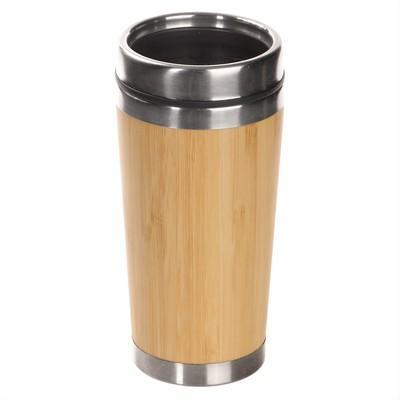 Bambusowy kubek podróżny 500 ml | Mark - V0845-17