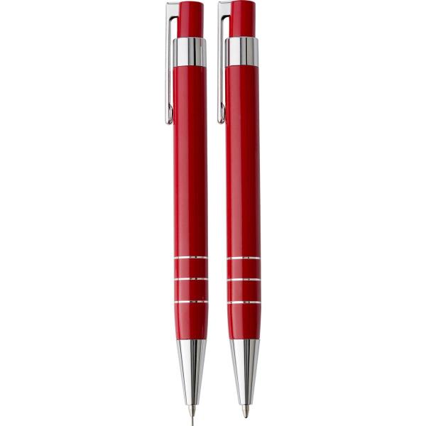 Zestaw piśmienny, długopis i ołówek mechaniczny - V1559-05-1469324