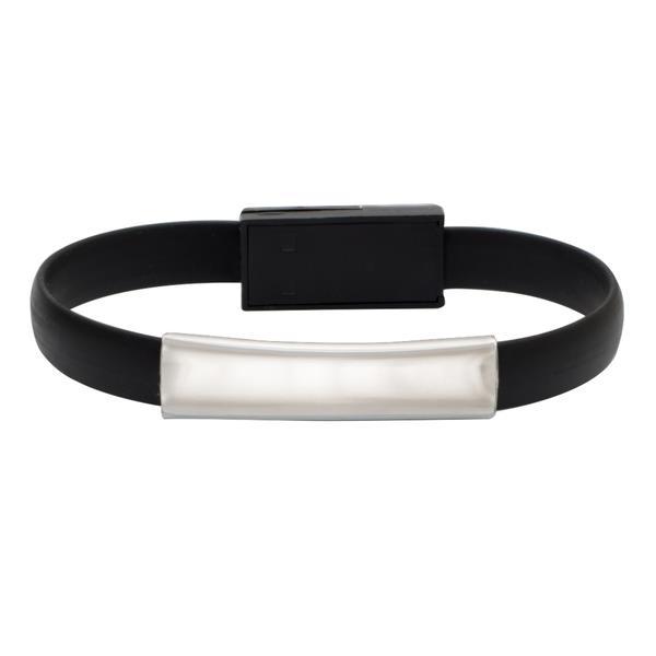 Bransoletka USB Bracelet, czarny-1636391