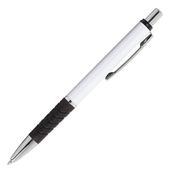 Długopis Andante, biały/czarny-1635361