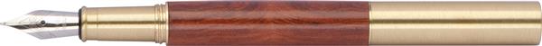 Zestaw piśmienniczy z drewna i mosiądzu-1195229