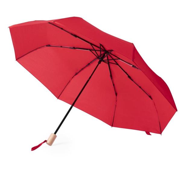 Wiatroodporny parasol manualny RPET, składany - V0762-05-1497323