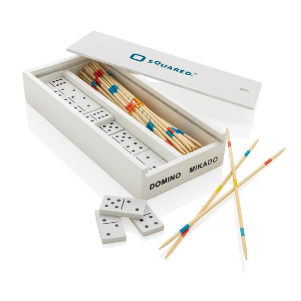 Zestaw gier, mikado i domino - P940.153-1464722