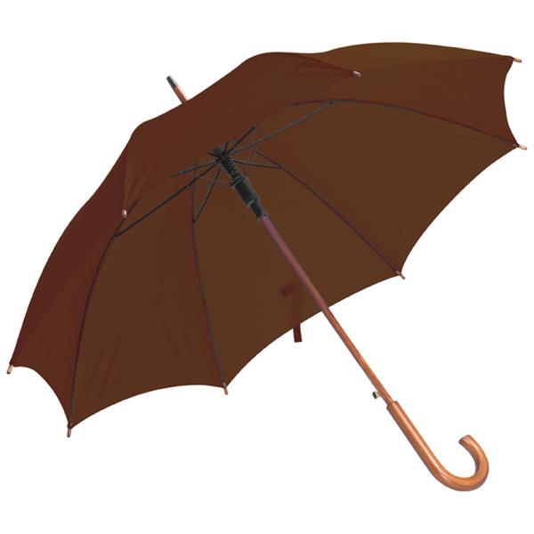 Parasol automatyczny z drewnianą rączką 105 cm-1835008