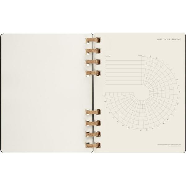 Spiralny kalendarz MOLESKINE Solar - VM490-03/2023-1461078