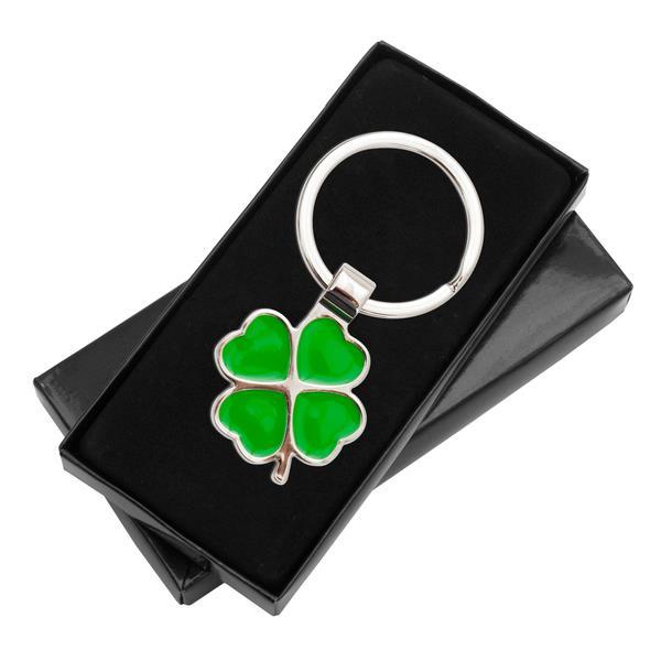 Brelok Clover Luck, zielony/srebrny-1635685