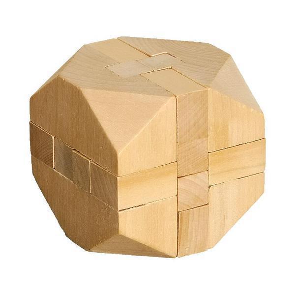 Układanka logiczna Cube, ecru-1634459